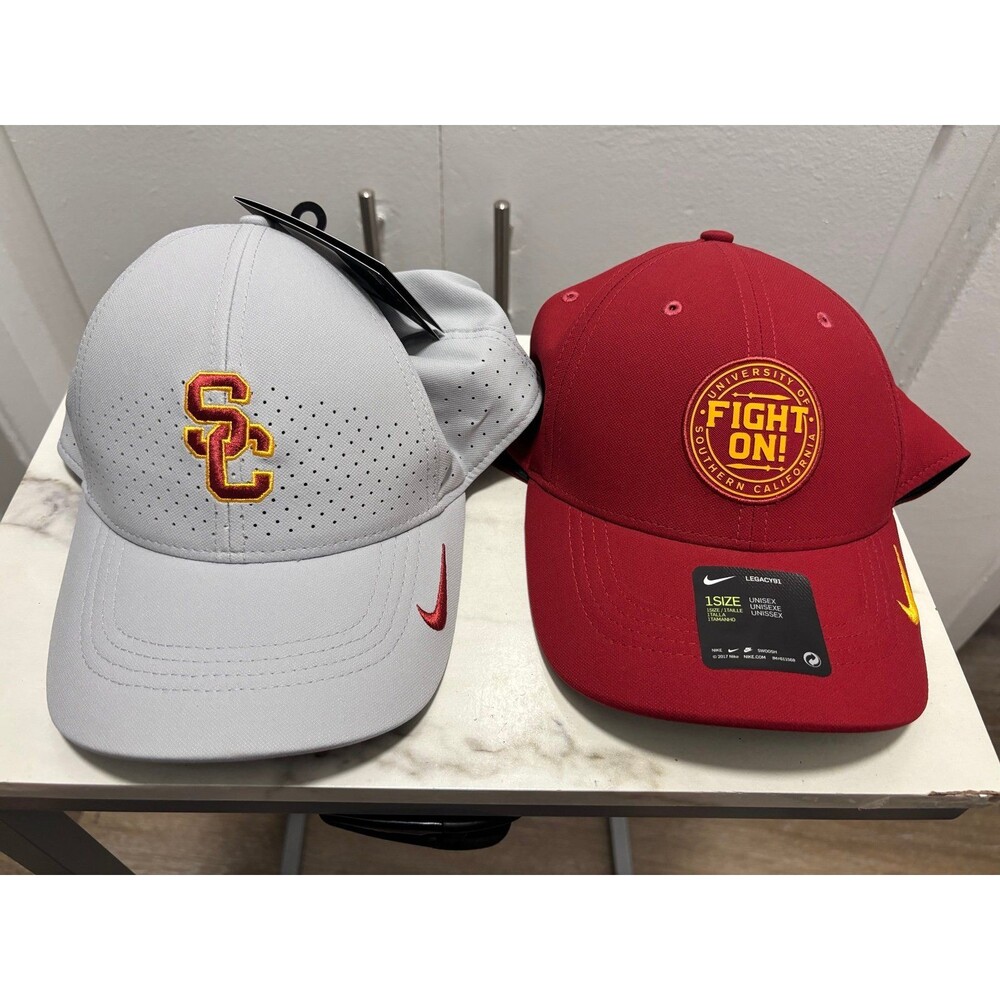 Nike USC University of Southern California Trojans hat bundle